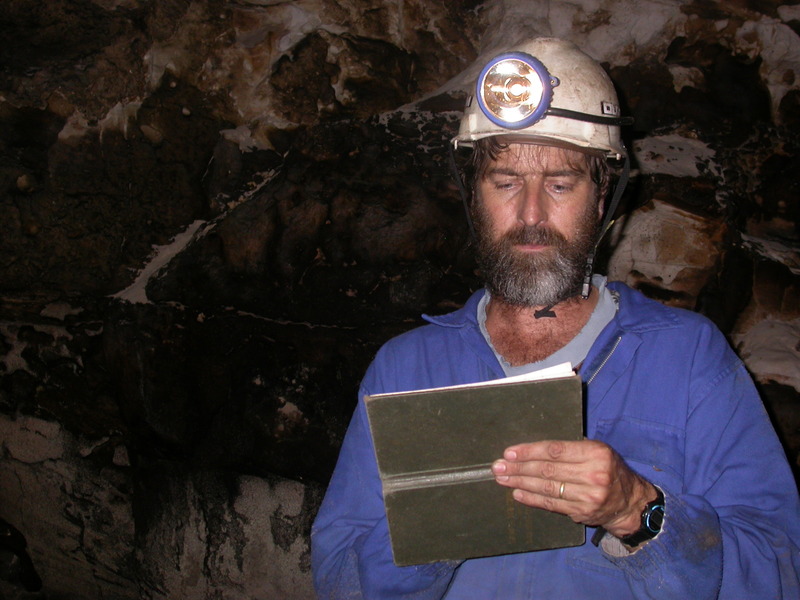 Anthony Hitchcock resurveying Ronans Well for third time DSCN8753